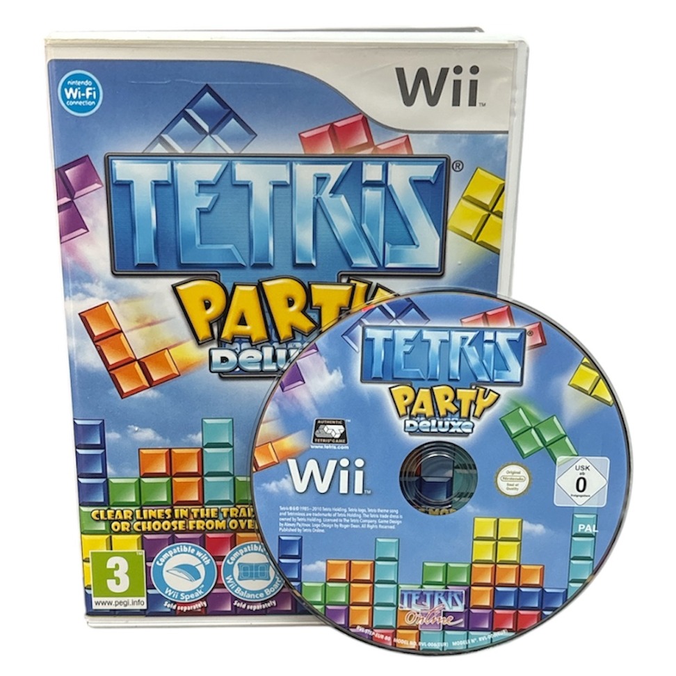 Product photo for Tetris Party Deluxe - Nintendo Wii Game (3)