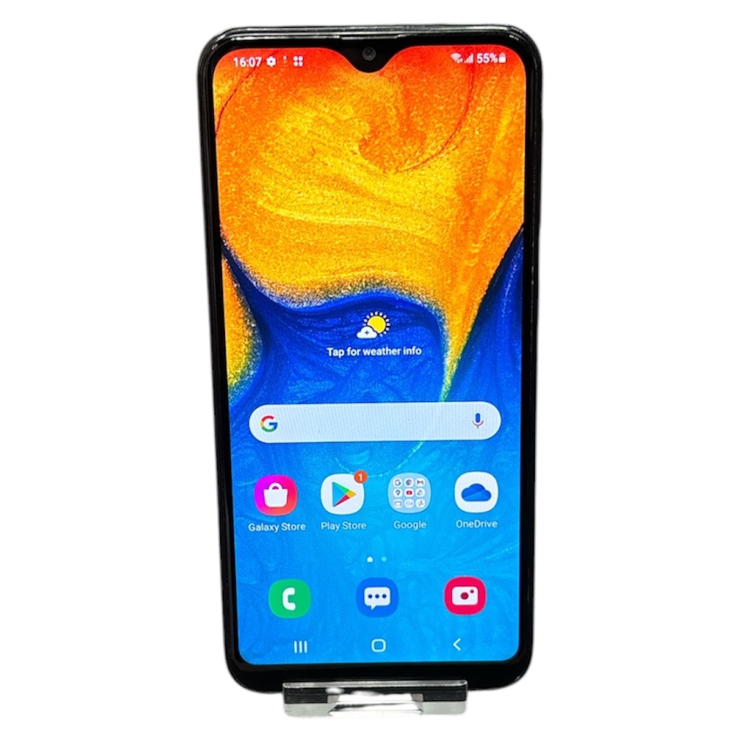 Product photo for Samsung Galaxy A20e 32GB Black, Unlocked C