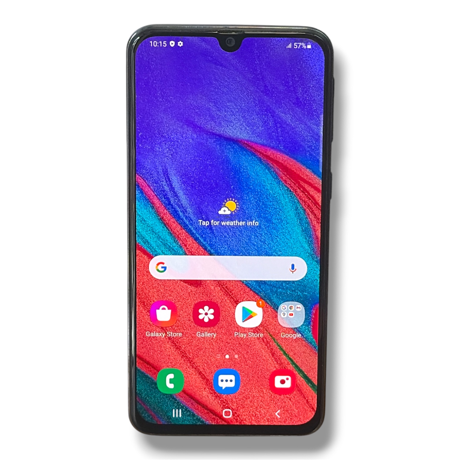 Product photo for Samsung Galaxy A40 64GB Black, Unlocked