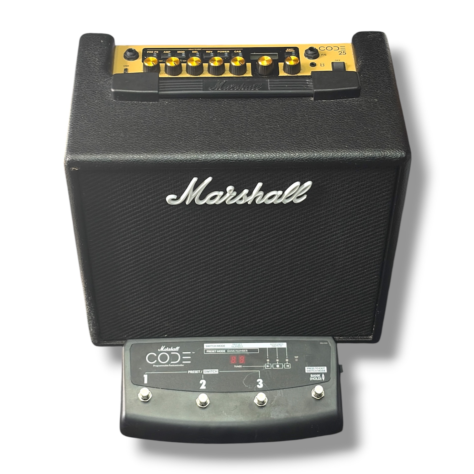 Product photo for Marshall Code 25 Combo w/ FootSwitch