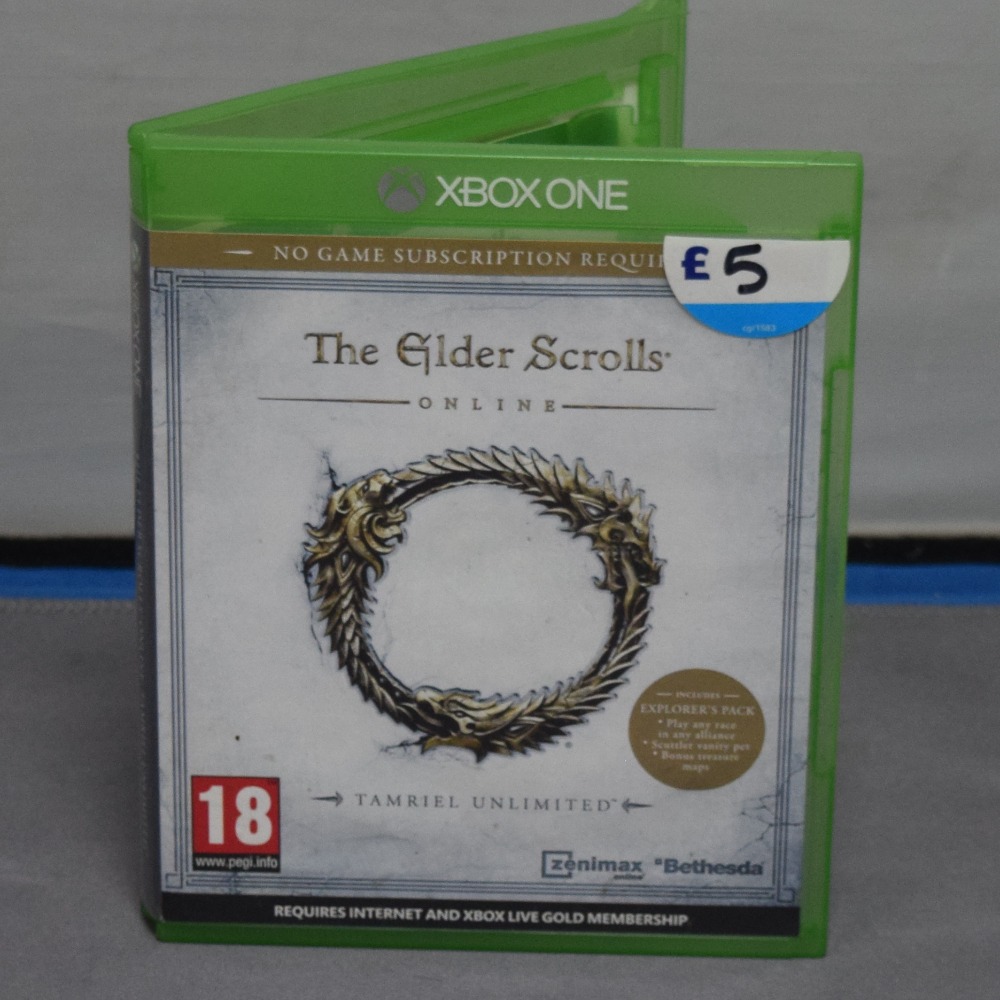 Product photo for !SALE! The Elderscrolls Online Xbox One game
