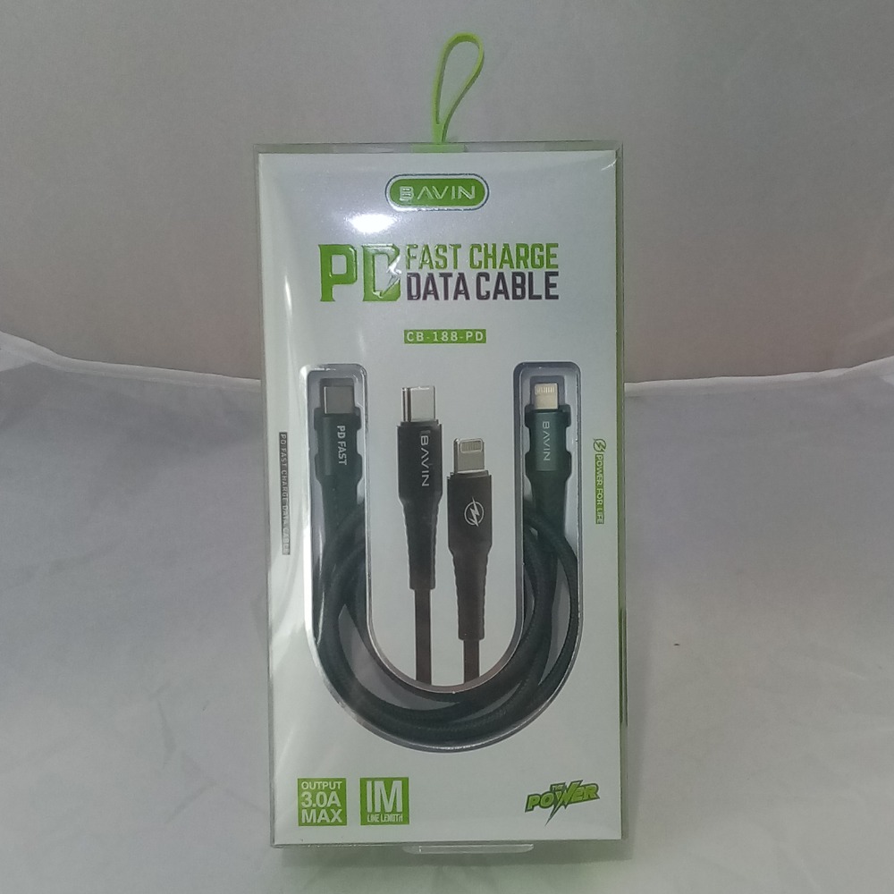 Product photo for PD Fast Charge Data Cable USB - Bavin