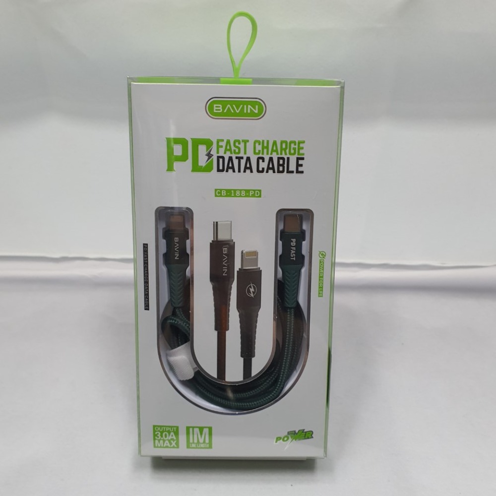 Product photo for Bavin PD USB C To IOS Fast Charger Data Cable