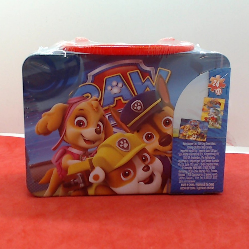 Product photo for Paw Patrol  Paw Patrol Puzzle Tin