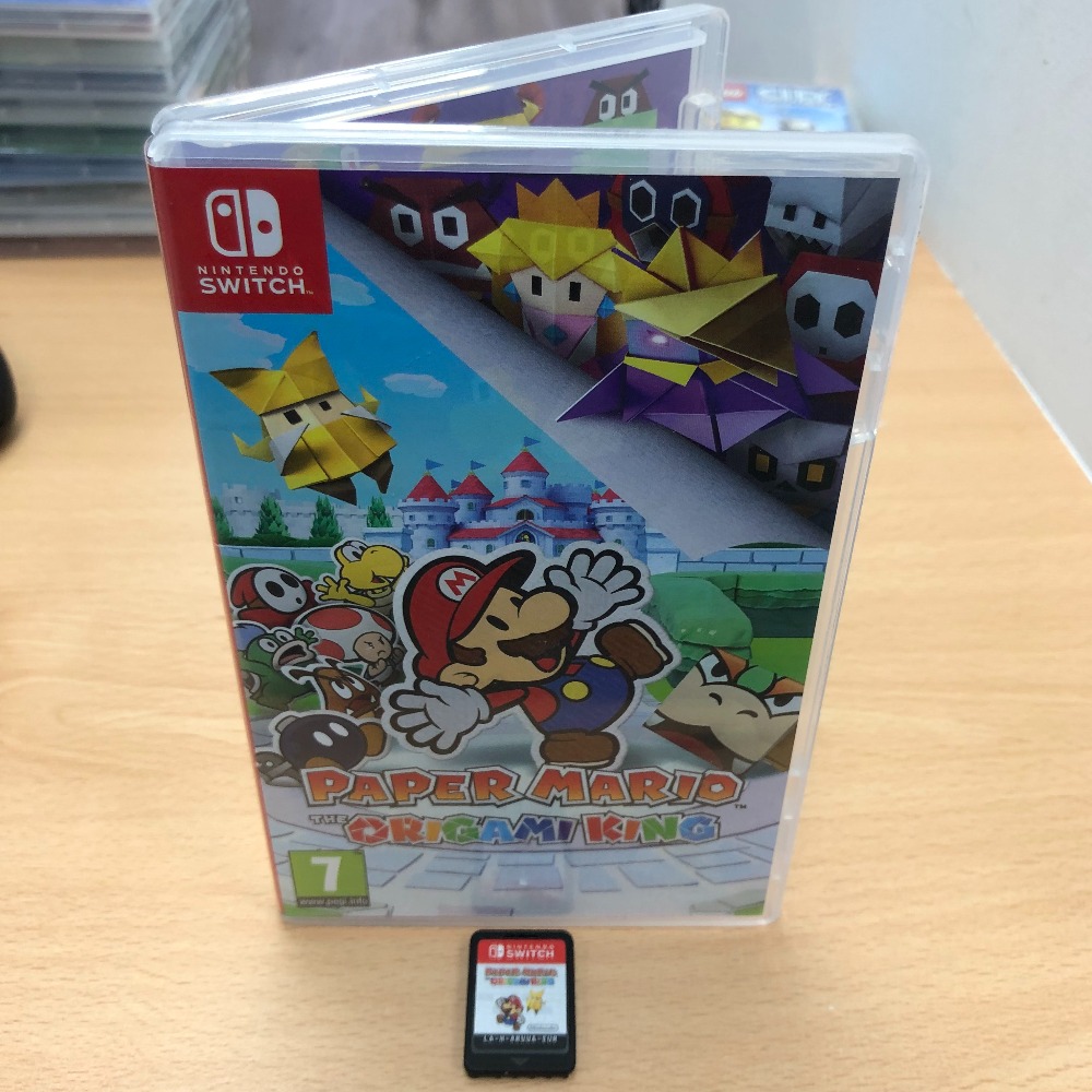 Like New Nintendo Switch Game Paper Mario: The Origami King - Own4Less